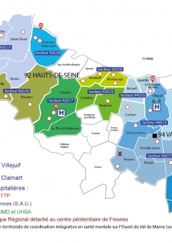 Carte des secteurs novembre 2022