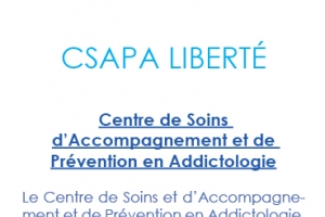 Plaquette CSAPA Liberté