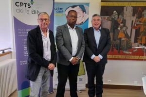 Signature d'une convention de partenariat entre le GH F.Vallée P.Guiraud, la CPTS de la Bièvre et le DAC 94 Ouest