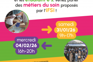 Journées portes ouvertes de l'Institut de Formation en Soins Infirmiers (IFSI)