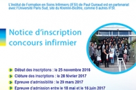 CONCOURS INFIRMIER