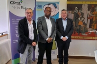 Signature d'une convention de partenariat entre le GH F.Vallée P.Guiraud, la CPTS de la Bièvre et le DAC 94 Ouest